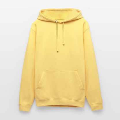 Unisex Hoodie - personalisierbare Vorder- und Rückseite - Zitronengelb