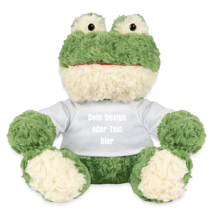 MiniFeet® Frosch Torge - personalisierbar - Weiß