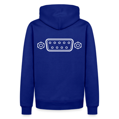 DB-9 RS-232 Retro Hoodie für Herren - Royalblau