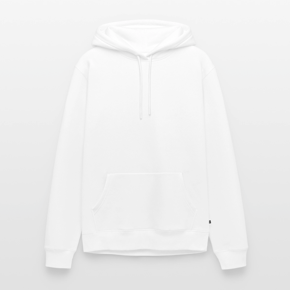 Männer Premium Hoodie - personalisierbare Vorder- und Rückseite - Weiß
