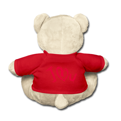 Teddy - personalisierbar - Rot