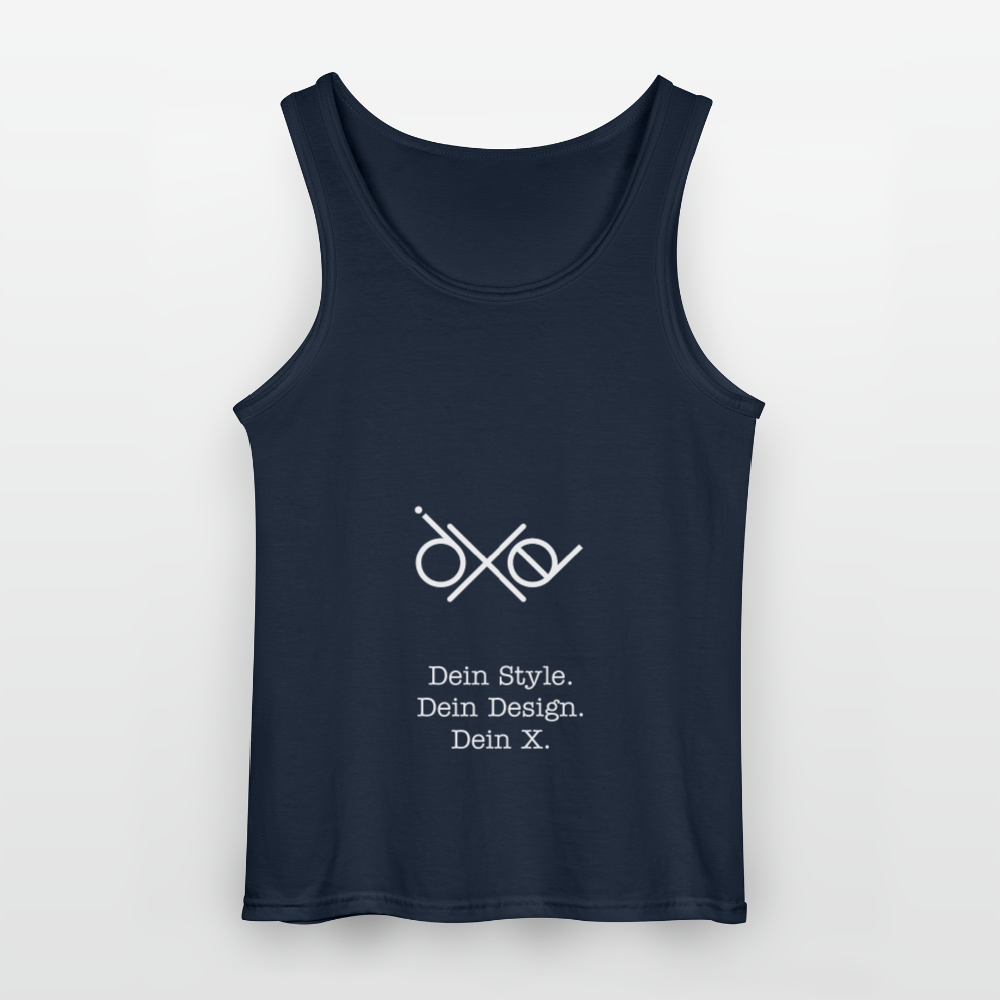 Gildan Männer Tank Top - personalisierbar - Navy