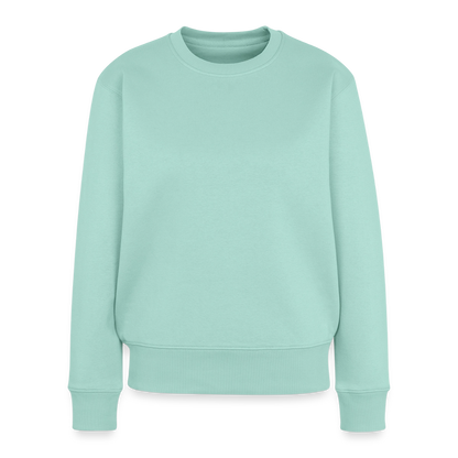 Frauen Premium Pullover - personalisierbar - Mint 