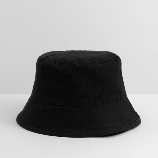 Stanley/Stella recycelter Bucket Hat - personalisierbar - Schwarz