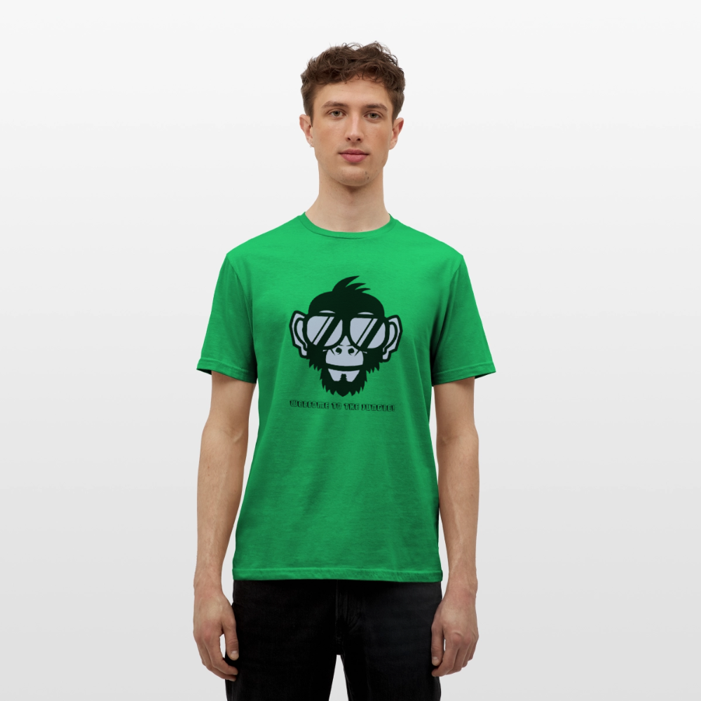 "Welcome to the Jungle" Motiv-T-Shirt für Männer - Kelly Green