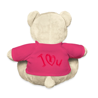Teddy "Valentine" - personalisierbarer Text oder Name - Pink