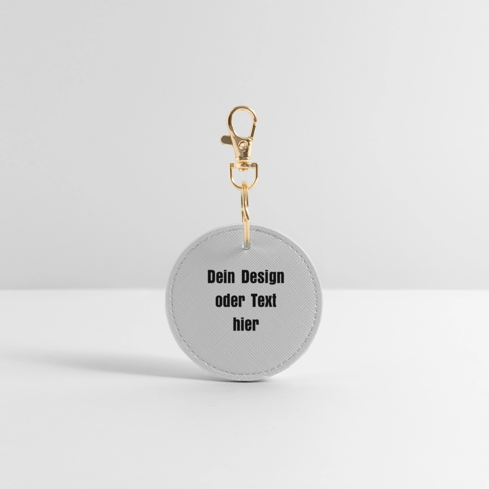 BOUTIQUE Schlüsselanhänger - personalisierbar - Grau