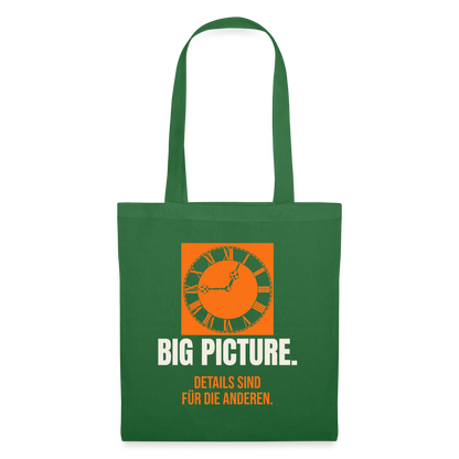 Big Picture. Details sind für die anderen. Stoffbeutel, Farbe Fichte