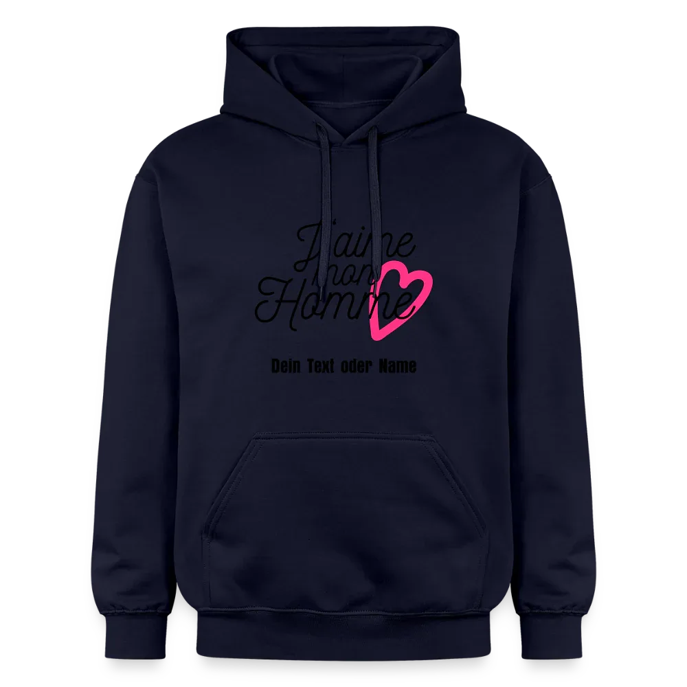 Kuschel-Hoodie "Valentine" für Frauen – personalisierbar & weich - Navy