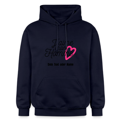 Kuschel-Hoodie "Valentine" für Frauen – personalisierbar & weich - Navy