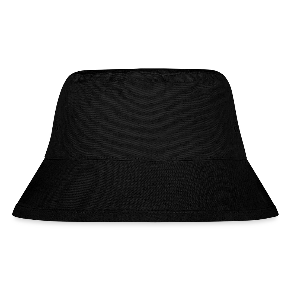 Stanley/Stella recycelter Bucket Hat - personalisierbar - Schwarz