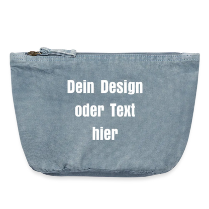 VINTAGE Täschchen - personalisierbar - vintage light blue