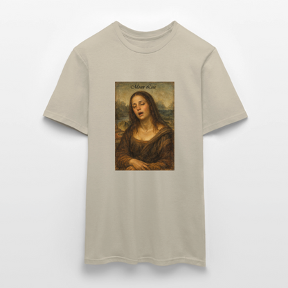 "Moan Lisa" Männer T-Shirt - Sandbeige