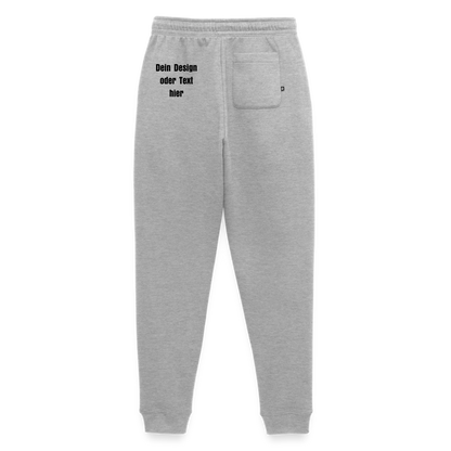 Frauen Premium Bio Jogginghose - personalisierbar - Grau meliert