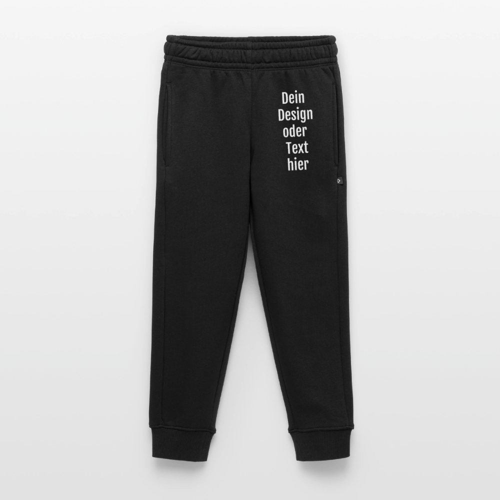 Kinder/Teenager Premium Sweathose  - personalisierbar - Schwarz