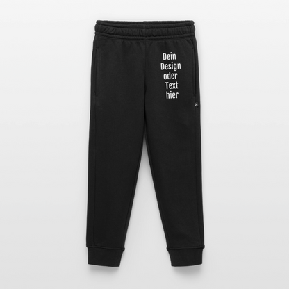 Kinder/Teenager Premium Sweathose  - personalisierbar - Schwarz