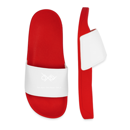 Männer Badelatschen - personalisierbar - Rot