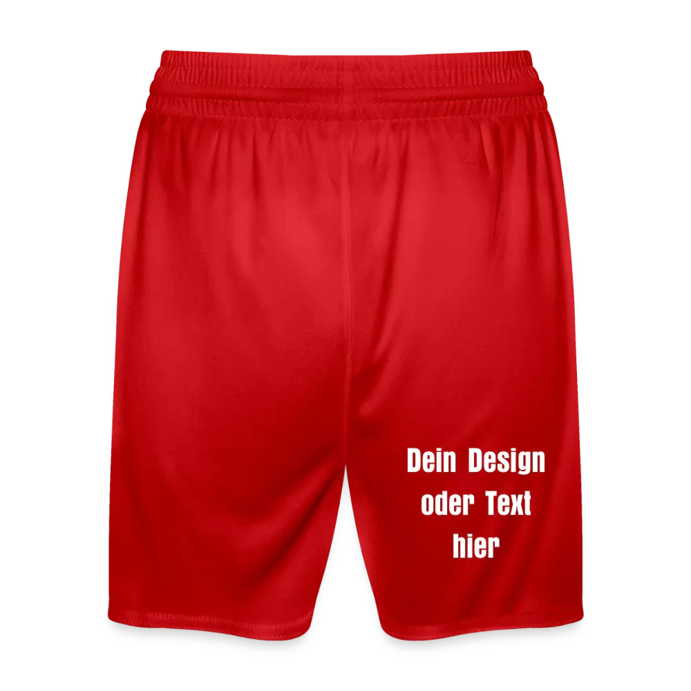 JAKO Kinder Sporthose Manchester 2.0 - personalisierbar - Rot
