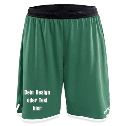 CRAFT Progress Frauen Basketballshorts - personalisierbar - Fichte