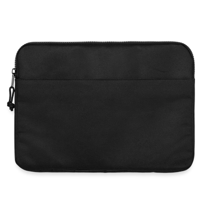 Laptoptasche passend für bis zu 15 Zoll Laptopgröße - personalisierbar - Schwarz