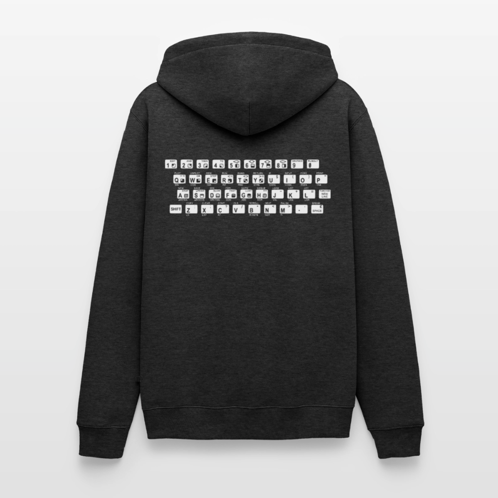 48K ZX Spectrum Retro Hoodie für Herren - Anthrazit meliert