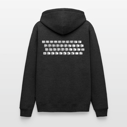 48K ZX Spectrum Retro Hoodie für Herren - Anthrazit meliert