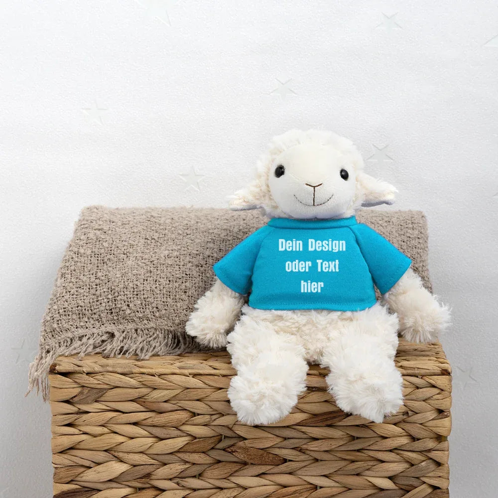 MiniFeet® Schaf Annika - personalisierbar - Atollblau