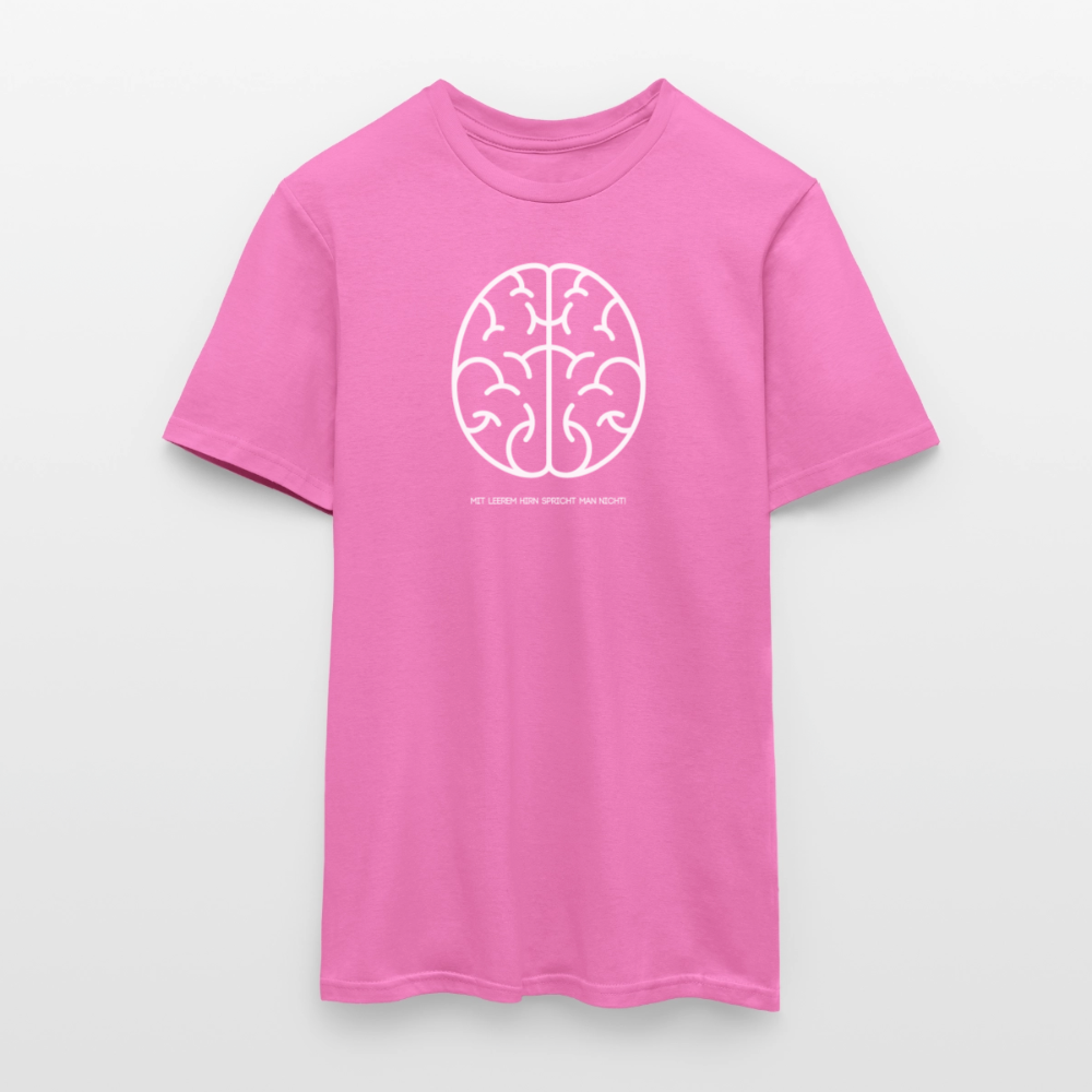 "Hirn" Motiv-T-Shirt für Männer - Pink