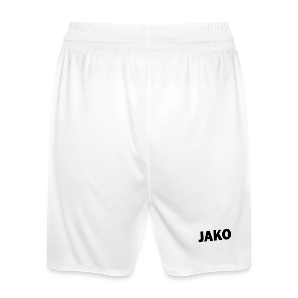 JAKO Kinder Sporthose Manchester 2.0 - personalisierbar - Weiß