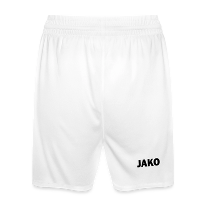 JAKO Kinder Sporthose Manchester 2.0 - personalisierbar - Weiß