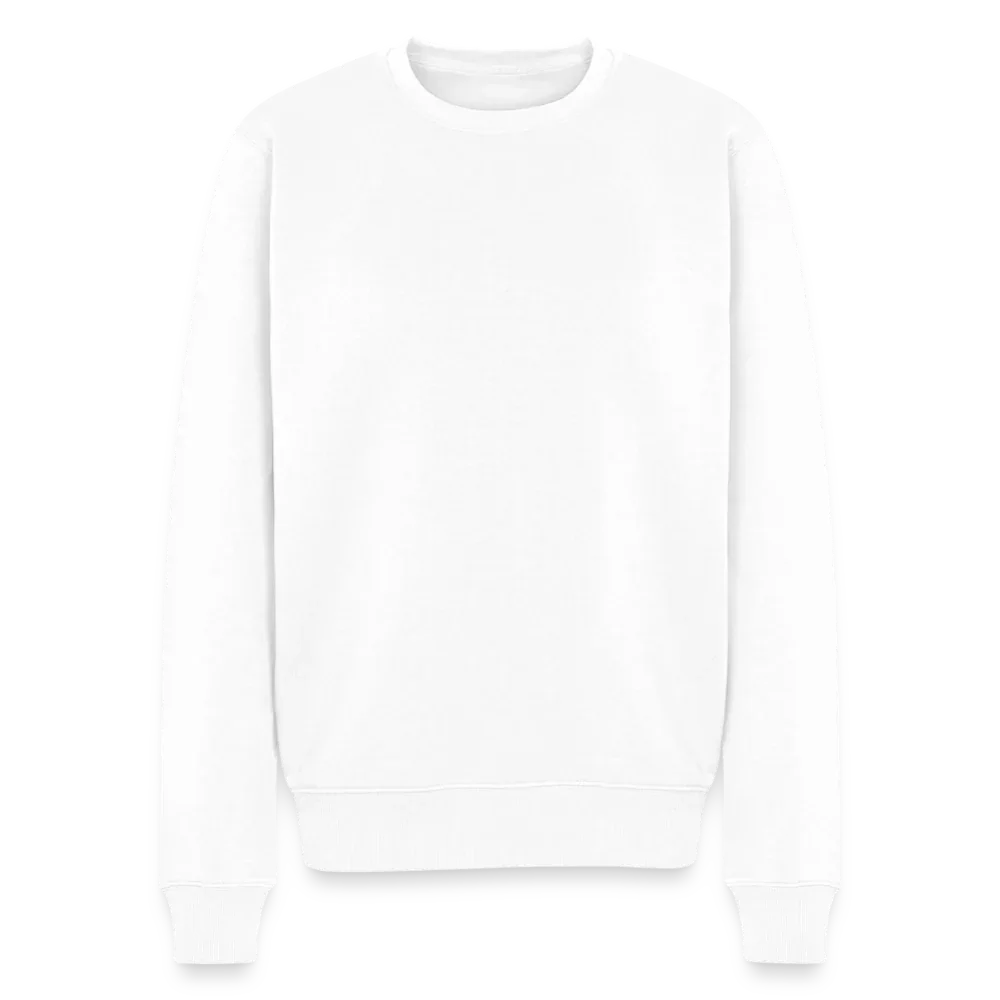 Männer Premium Pullover - personalisierbar - Weiß