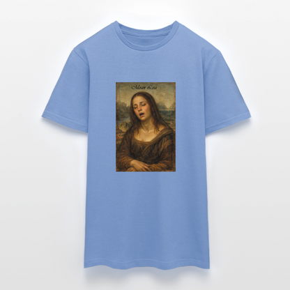 "Moan Lisa" Männer T-Shirt - Carolina Blue