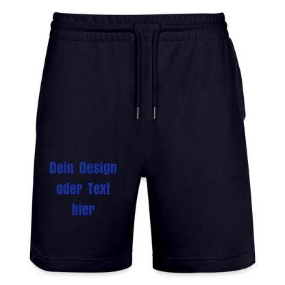 Stanley/Stella Unisex Bio Joggingshorts Trainer - personalisierbar - Dark navy