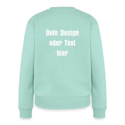 Frauen Premium Pullover - personalisierbar - Mint 