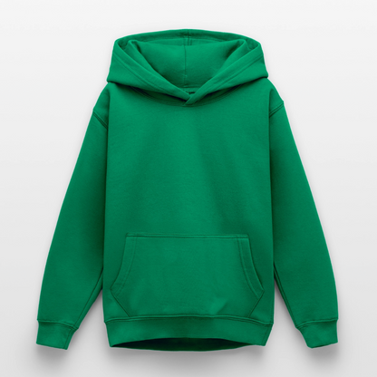 Teenager Hoodie - personalisierbare Vorder- und Rückseite - Kelly Green