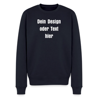 Männer Premium Pullover - personalisierbar - Navy