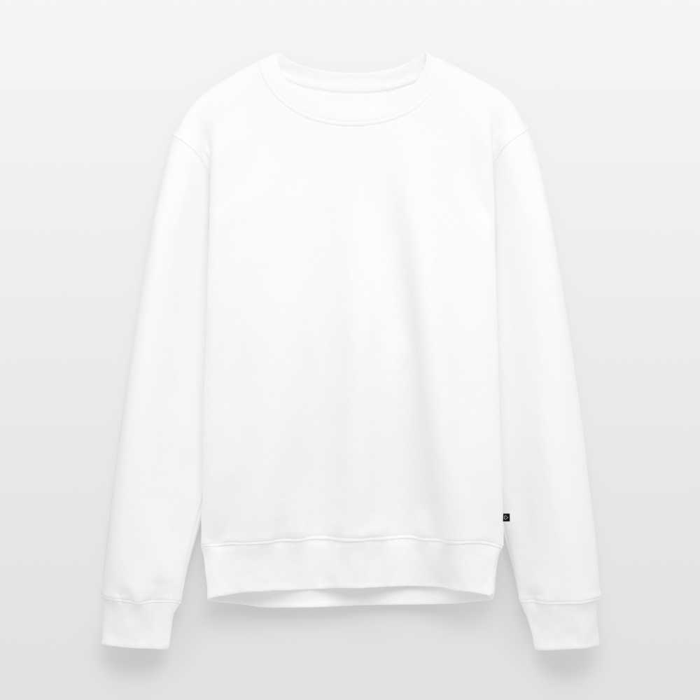 Männer Premium Pullover - personalisierbar - Weiß