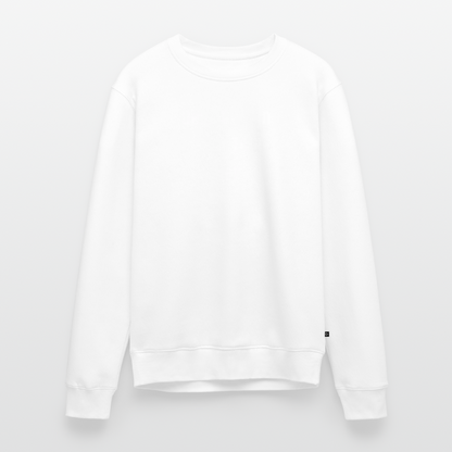 Männer Premium Pullover - personalisierbar - Weiß