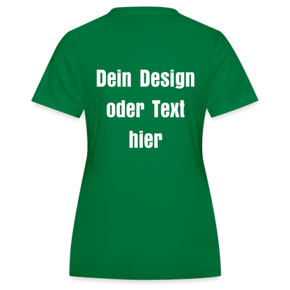 JAKO Frauen Trikot Team - personalisierbare Vorder- und Rückseite - Kelly Green