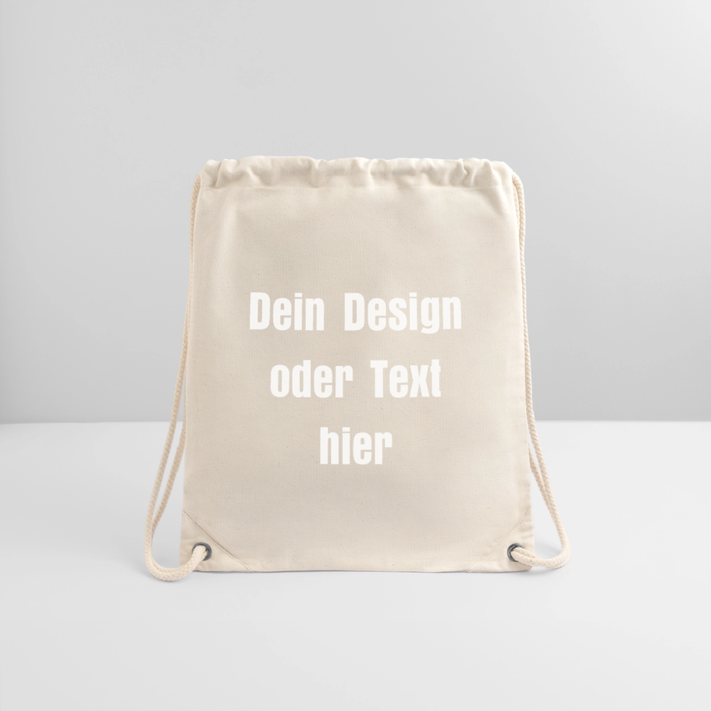 Stanley/Stella recycelter Gym Bag - personalisierbar - Naturweiß