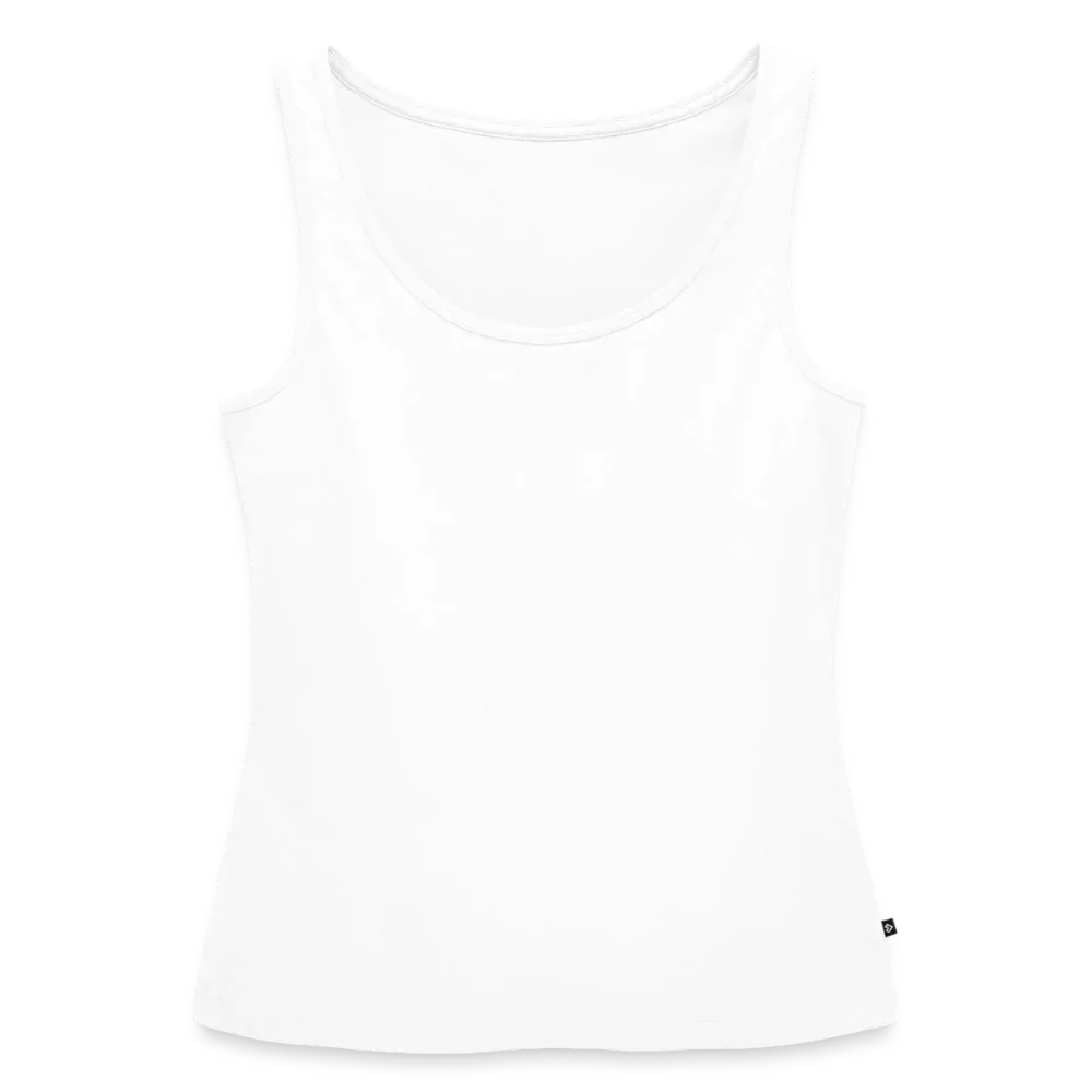 Frauen Premium Tank Top - personalisierbar - Weiß