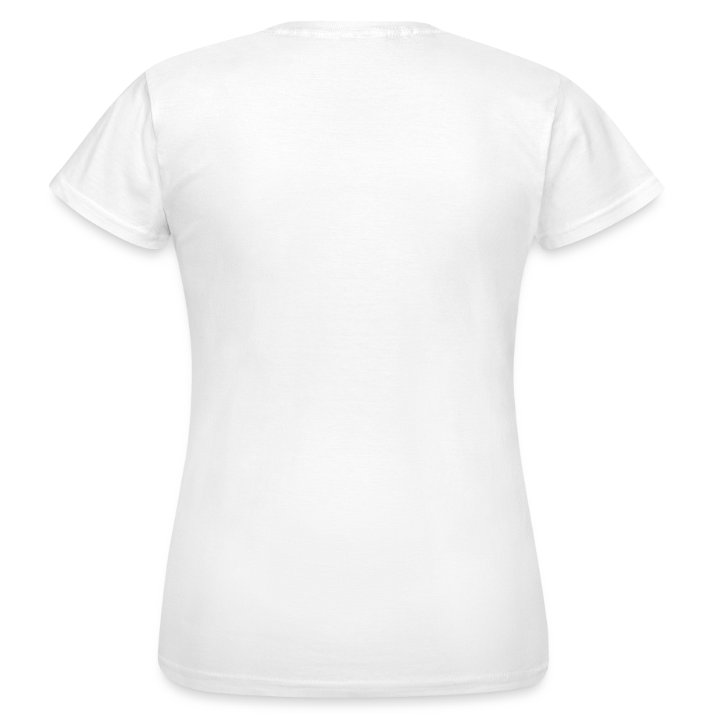 Frauen T-Shirt - personalisierbare Vorder- und Rückseite - Weiß