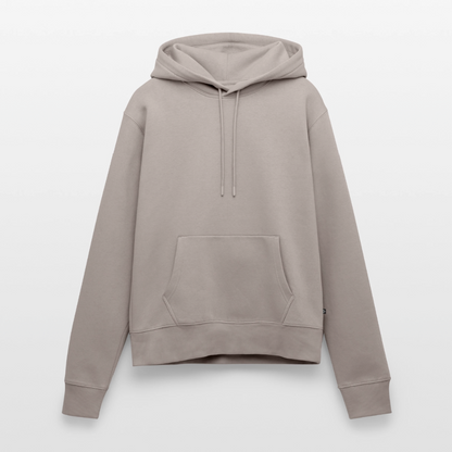 Frauen Premium Hoodie - personalisierbare Vorder- und Rückseite - Taupe