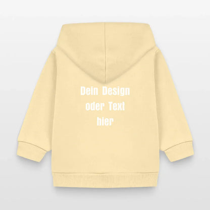 Stanley/Stella Bio Zip Hoodie BABY CONNECTOR - personalisierbar - Creme