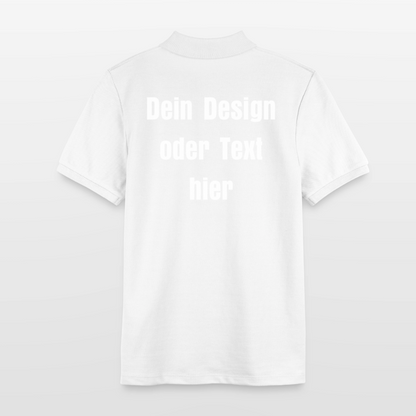 Stanley/Stella Teenager Bio-Poloshirt MINI SPRINTER - personalisierbar - Weiß