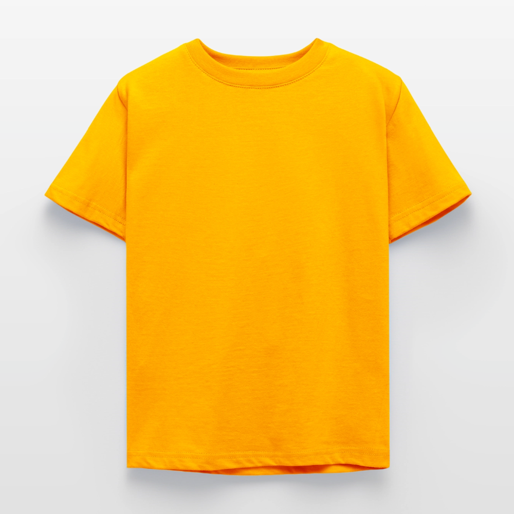Kinder T-Shirt - personalisierbare Vorder- und Rückseite - Gold