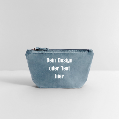 VINTAGE Täschchen - personalisierbar - vintage light blue