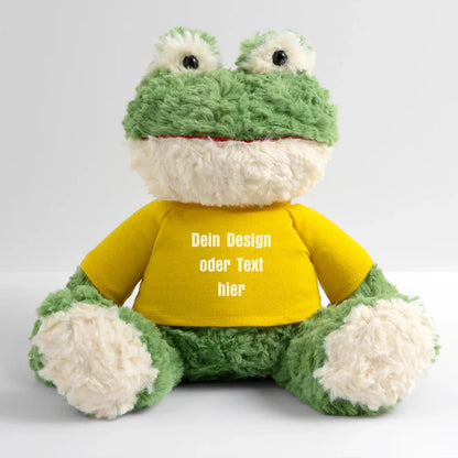 MiniFeet® Frosch Torge - personalisierbar - Sonnengelb