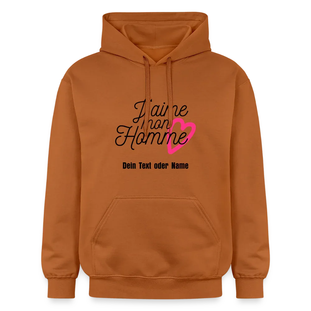 Kuschel-Hoodie "Valentine" für Frauen – personalisierbar & weich - Athletic Orange