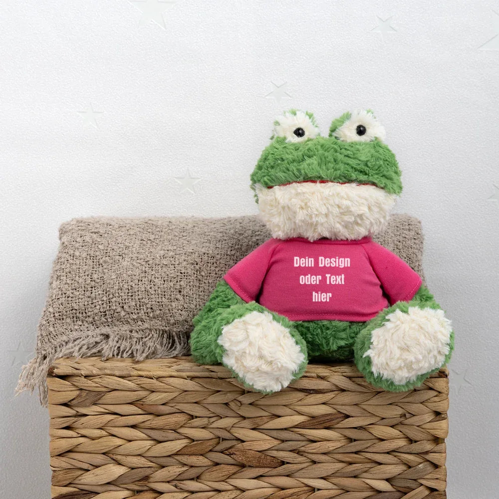 MiniFeet® Frosch Torge - personalisierbar - Pink